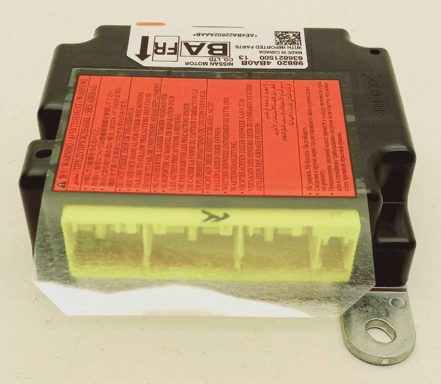 New OEM Genuine Nissan Airbag Air Bag Control Module 2014 2015 2016 Rogue 98820-4BA9B