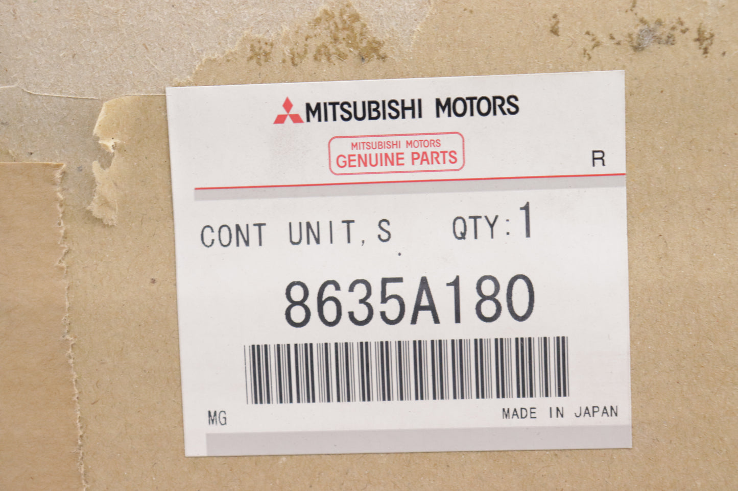"New OEM Mitsubishi Montero Pajero Airbag Control Module 8635A180 – 2008-2021 SRS ECU genuine