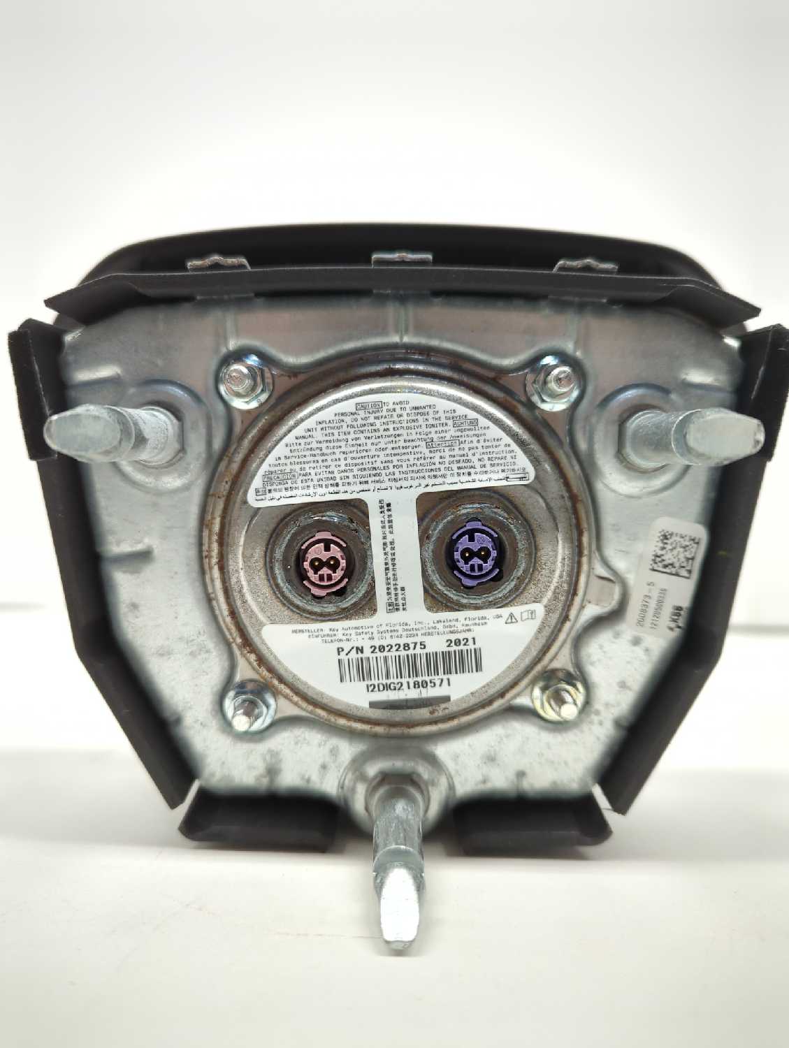 New OEM genuine GM Driver Steering Wheel Airbag Air Bag 2020-2024 Chevy Traverse Limited Black 85134209, 84651618