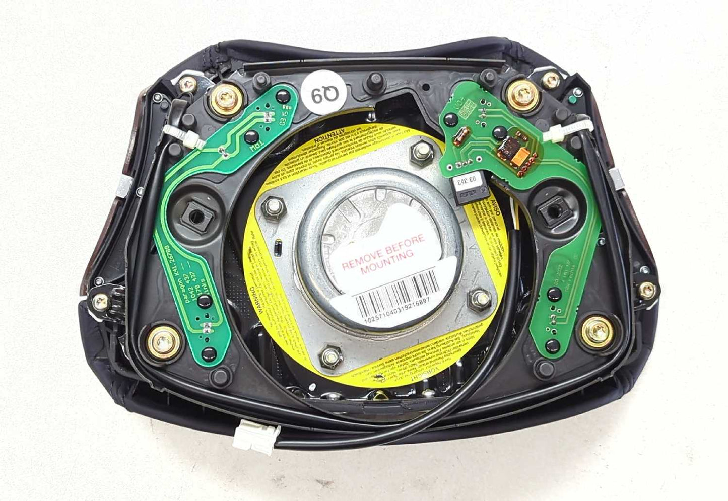 New OEM Mercedes Maybach 57/62 Driver Steering Wheel Airbag A24086007025D46 – 2003-2012 Blue Leather