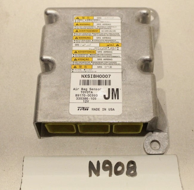 New OEM genuine Toyota Airbag Air Bag Control Module 2018-2022 Sequoia 89170-0C593, 89170-0C591, 89170-0C592, 89170-0C590