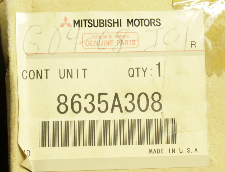 New OEM genuine Mitsubishi Airbag Control Module 2016-2022 Outlander Sport ASX RVR 8635A377 new in box
