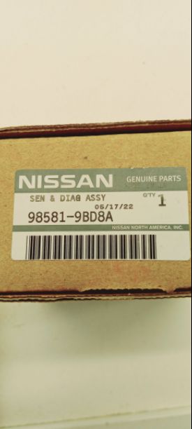 New OEM genuine Nissan Front Center Airbag Impact Sensor 98581-9BD8A – 2011-2015 Frontier Xterra Pathfinder