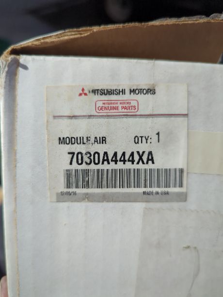 New OEM genuine Mitsubishi Driver Steering Wheel Airbag Air Bag 2014 2015 Outlander Sport RVR Black new in the box 7030A444XA