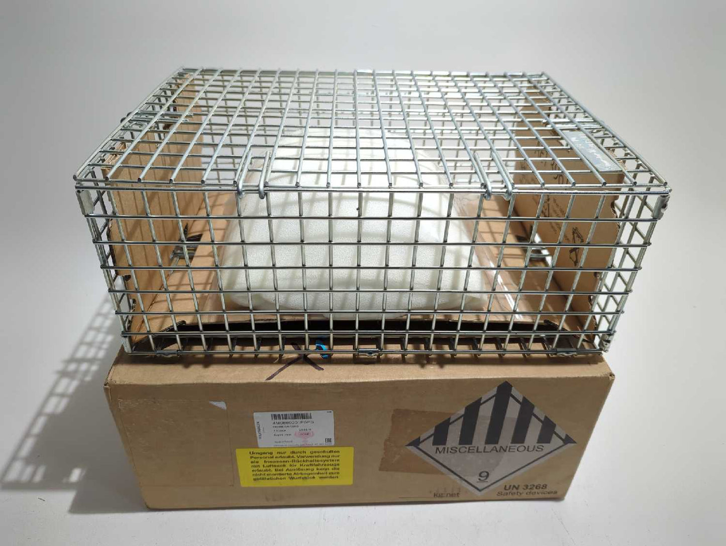 NEW OEM genuine Audi Q7 Driver Steering Wheel Airbag Soul Black Leather 2017-2025 4M0880201P6PS