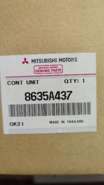 New OEM Genuine Mitsubishi Airbag Air Bag Control Module 2015 2016 2017 2018 2019 L200 Triton 8635A437