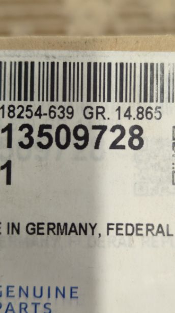 New OEM Genuine GM Side Impact Airbag Sensor 2016-2020 Cadillac CT6 13509728 13588256 new in box