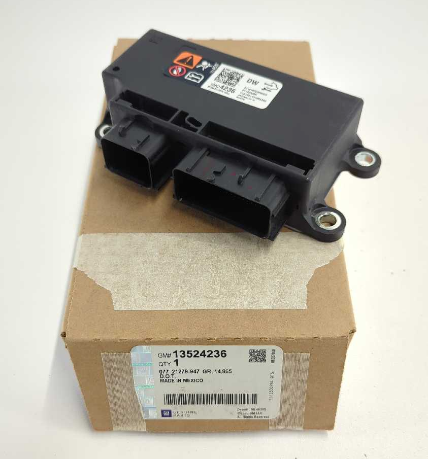 New OEM GM Airbag Diagnostic Module 13524236 13506552 13521055 2017-2025 Bolt Enclave Encore GX Trailblazer Traverse Trax new in box