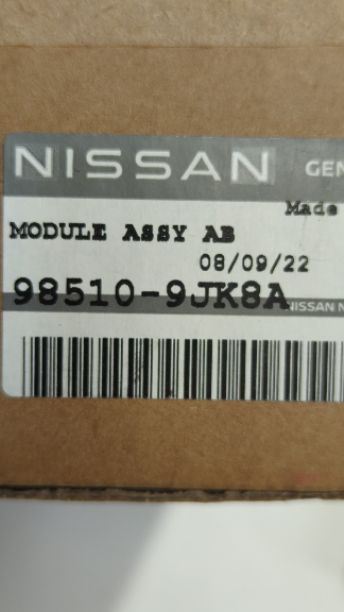 New OEM genuine Nissan Driver Steering Wheel Airbag Air Bag Black 2018-2021 NV 1500 2500 3500 Van 98510-9JK8A new in box genuine
