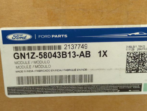 New OEM genuine Ford Driver Steering Wheel Airbag Air Bag 2018-2022 EcoSport Black GN1Z-58043B13-AB new in the box orignal