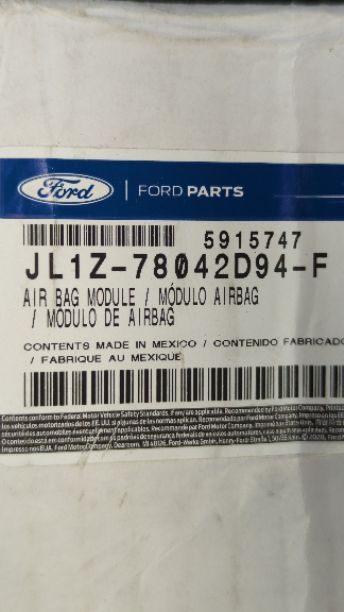 New OEM Genuine Ford RH Passenger Roof Curtain Airbag Right 2018-2025 Expedition Navigator Short Wheel Base JL1Z-78042D94-F new in box JL1Z-78042D94-B JL1Z-78042D94-D