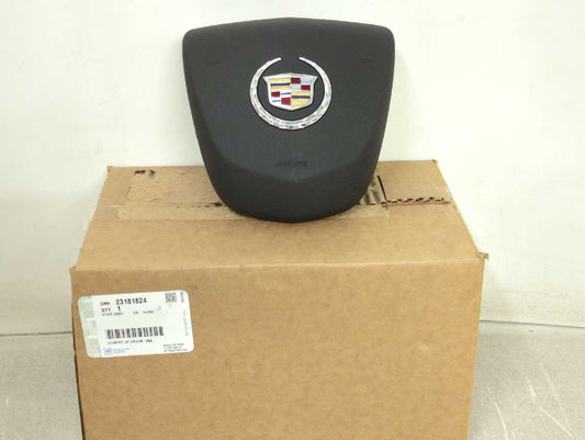 New OEM Cadillac Genuine GM LH Driver Steering Wheel Airbag 2013-2015 XTS Black 23181824 new in box