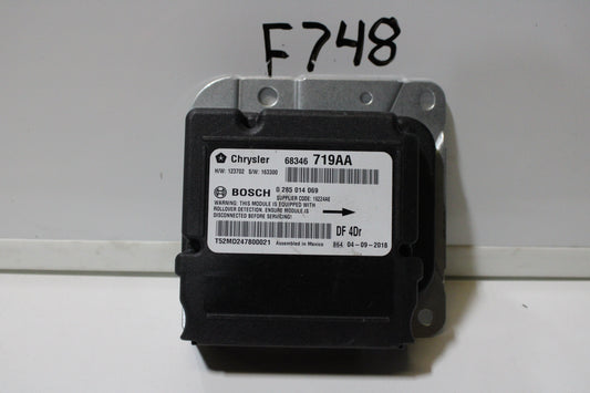 New OEM genuine Mopar Airbag Air Bag Control Module 2016-2018 Ram 3500 4500 5500 Chassis Cab 68239293AC, 68239293AB, 68303221AA, 68346719AA