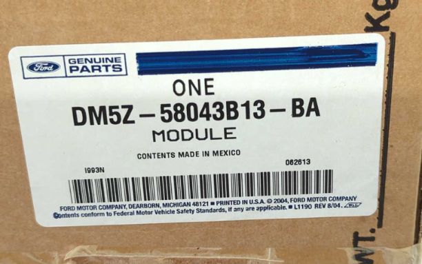 New OEM Genuine Ford Airbag Air Bag LH Driver Left 2012 2013 2014 Focus Black DM5Z-58043B13-BA