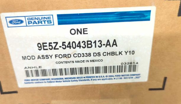New OEM Ford Fusion Driver Steering Wheel Airbag 9E5Z-54043B13-AA – 2010-2012 Black Leather Left side genuine