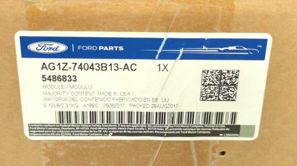 New OEM Genuine Ford Airbag Air Bag LH Driver Left Black 2010 Flex Taurus AG1Z-74043B13-AC