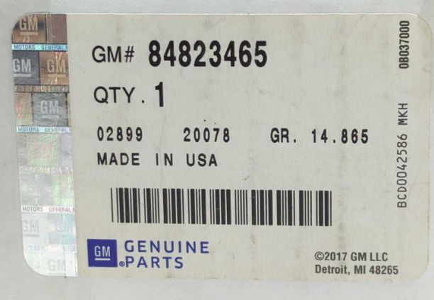 New OEM Genuine GM Airbag Air Bag LH Driver Left 2021-2024 Chevy Tahoe Suburban Dark Atmosphere 84823465