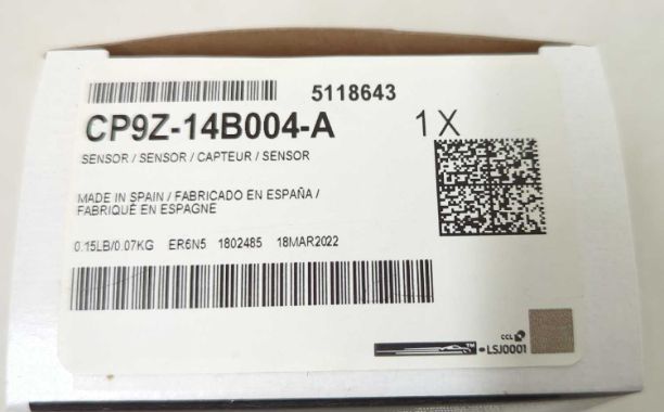 New OEM Genuine Ford Impact Airbag Sensor CP9Z-14B004-A 2012-2024 Edge Focus Escape Fusion C-Max MKC MKZ MKX