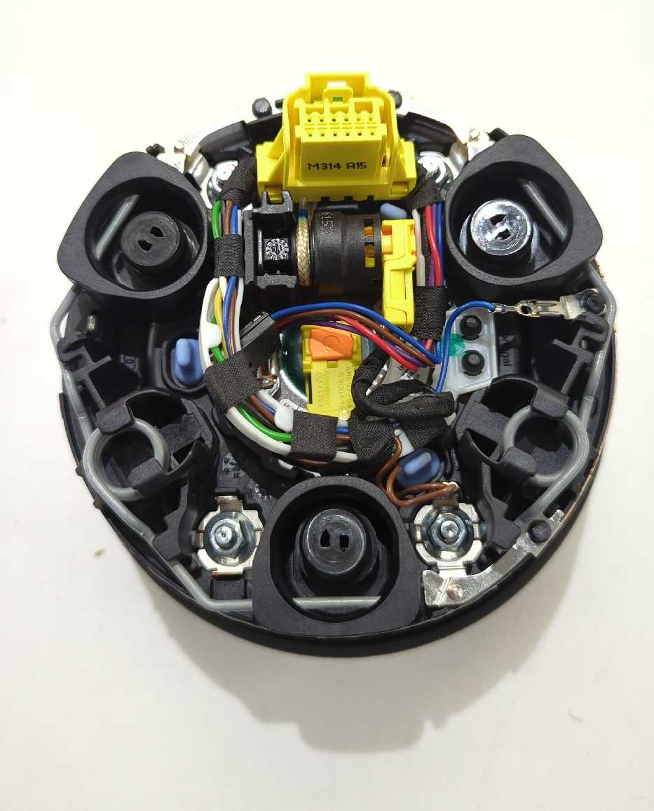 New OEM Genuine Audi Drivers Airbag 3 spoke Steering Wheel 2017-2025 A4 S4 RS4 A5 S5 RS5 8W0880201BFAY2 Black Granite Grey new in box