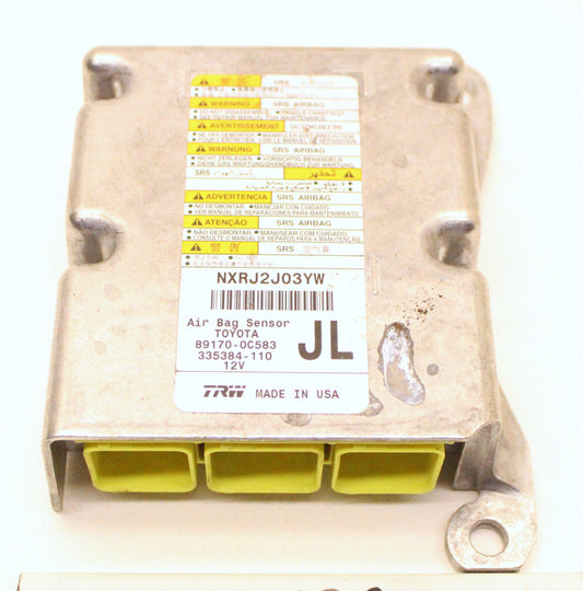 New OEM Genuine Toyota Airbag Air Bag Control Module 2018-2021 Tundra 89170-0C583 Crew Max Cab only