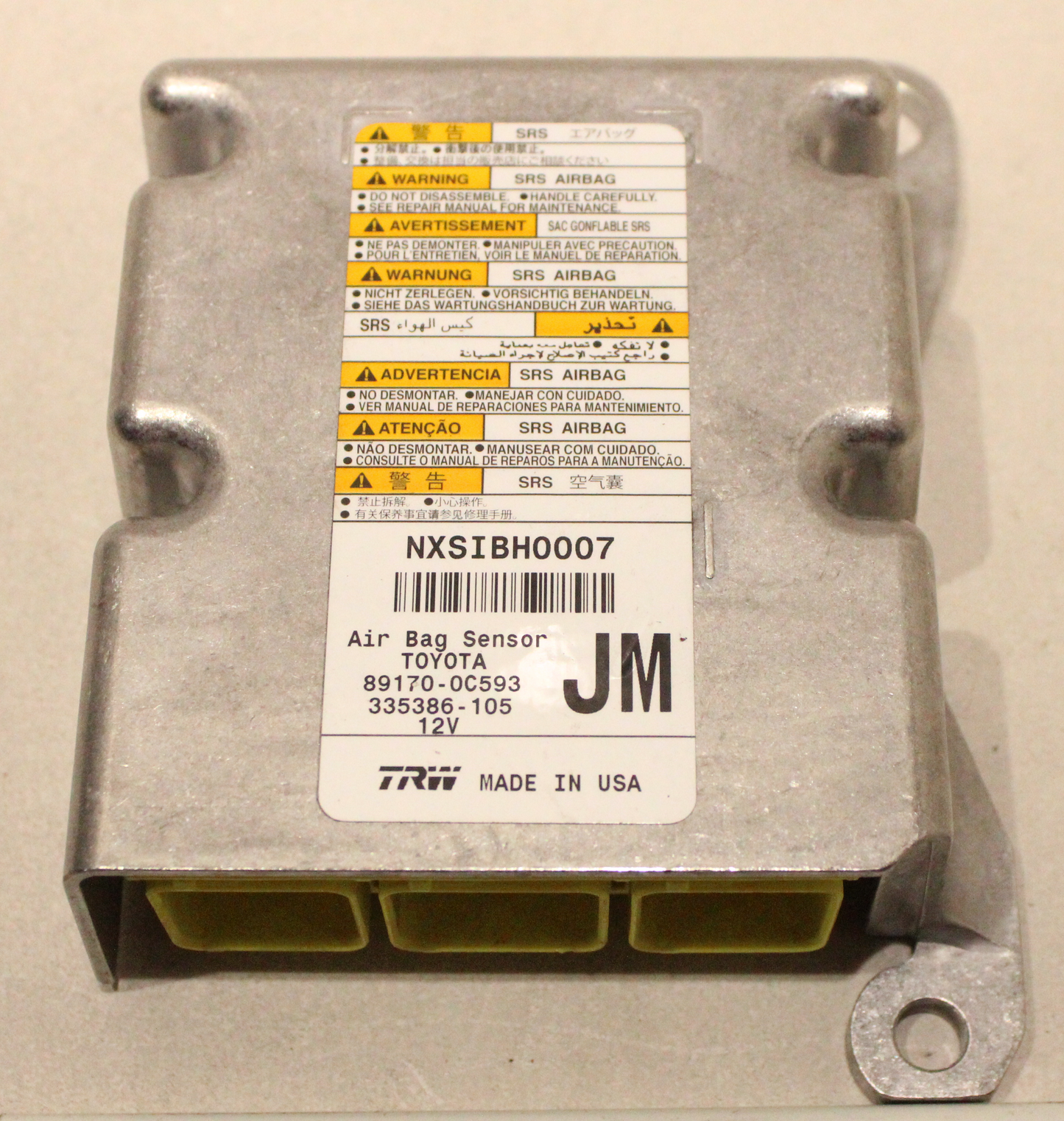 New OEM genuine Toyota Airbag Air Bag Control Module 2018-2022 Sequoia 89170-0C593, 89170-0C591, 89170-0C592, 89170-0C590