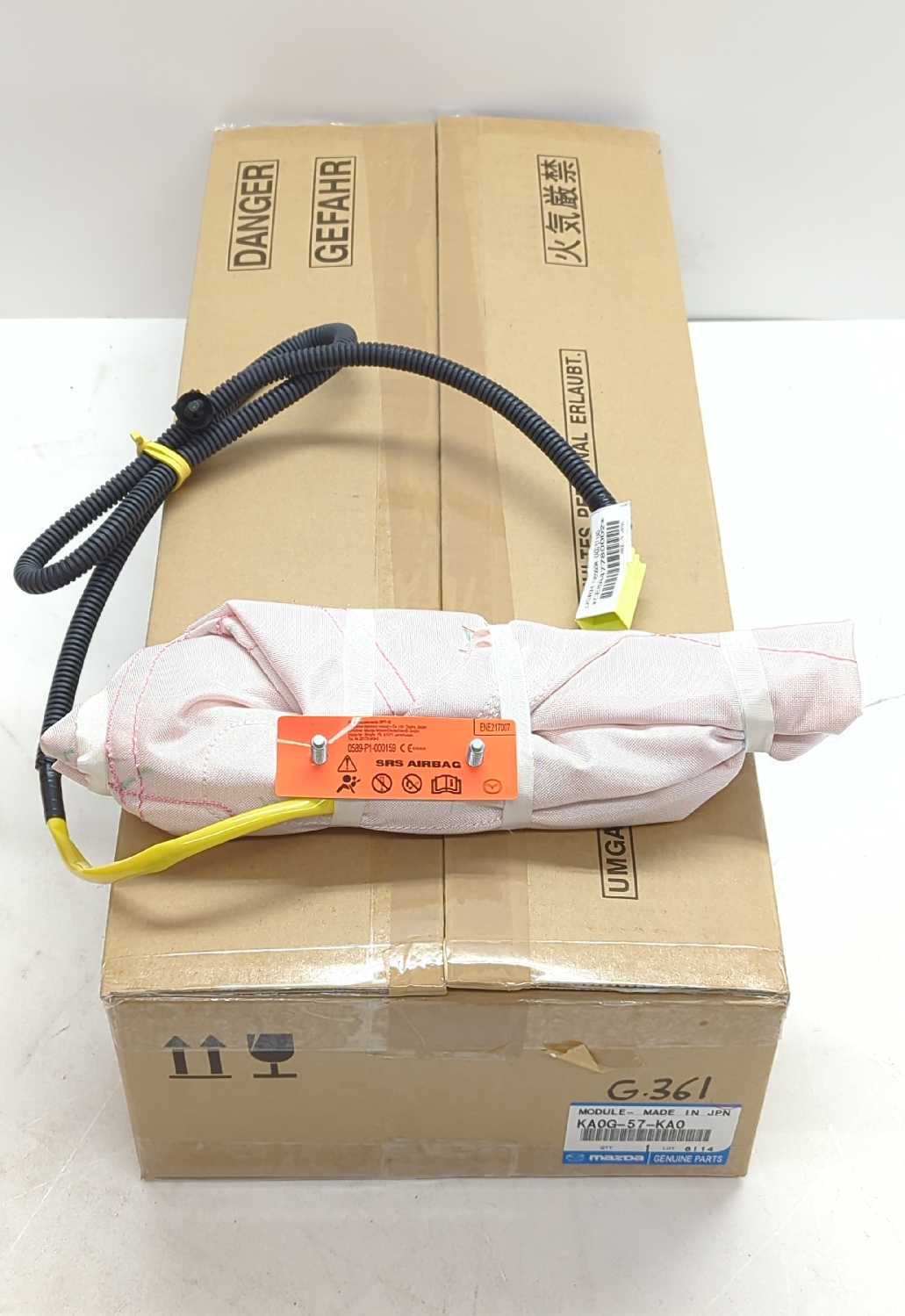 New OEM Genuine Mazda RH Passenger Seat Airbag Right 2013-2016 CX-5 KA0G57KA0 new in box