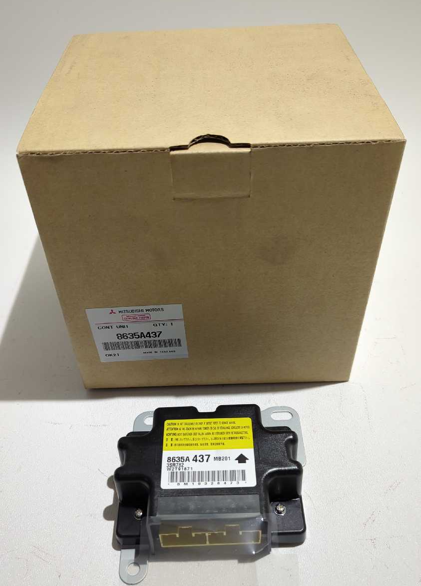New OEM Genuine Mitsubishi Airbag Air Bag Control Module 2015 2016 2017 2018 2019 L200 Triton 8635A437