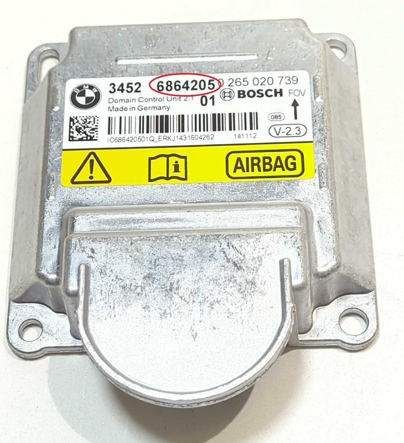 New OEM BMW Airbag ICM Control Module 34526887753 – 2014-2021 2/3/4 Series F22 F30 F32 F36