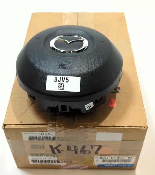 New OEM genuine Mazda Steering Wheel Air bag 2015-2016 CX-5 Black New in box BJV557K0002