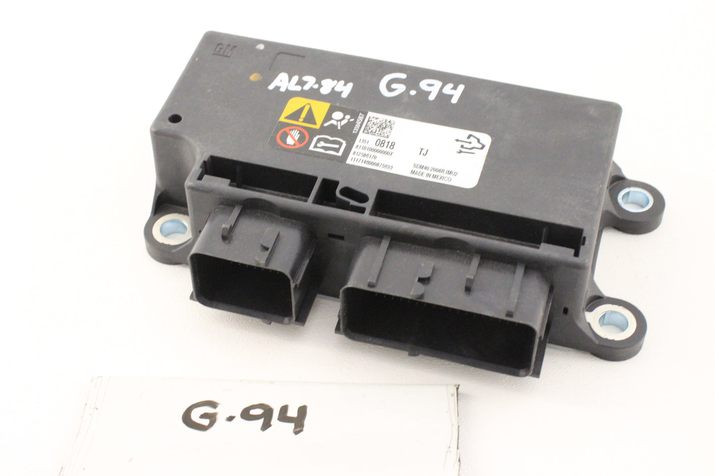 New OEM GM Airbag Sensing & Diagnostic Module 13510818 13510501 13523859 13599411 13518681  2017-2024 Acadia Blazer CT5 CT6 LaCrosse Malibu Regal XT4 XT5 XT6