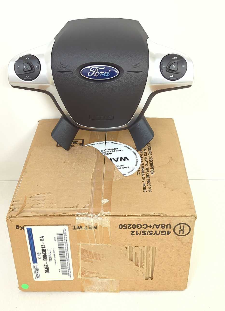 New OEM Genuine Ford Airbag Air Bag LH Driver Left 2012 2013 2014 Focus Black DM5Z-58043B13-BA