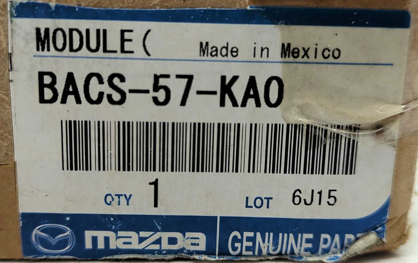 New OEM Genuine Mazda RH Passenger Roof Airbag Right 2017-2018 Mazda3 3 BACS-57-KA0 new in box