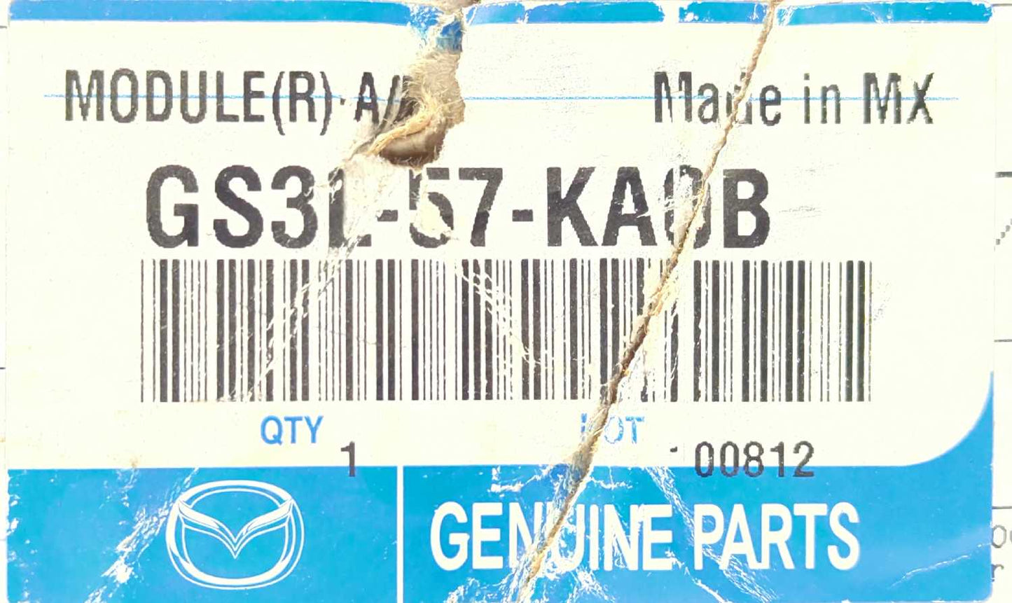 New OEM Genuine Mazda RH Passenger Seat Airbag Right 2009 2010 2011 2012 2013 6 Mazda6 GS3L57KA0B