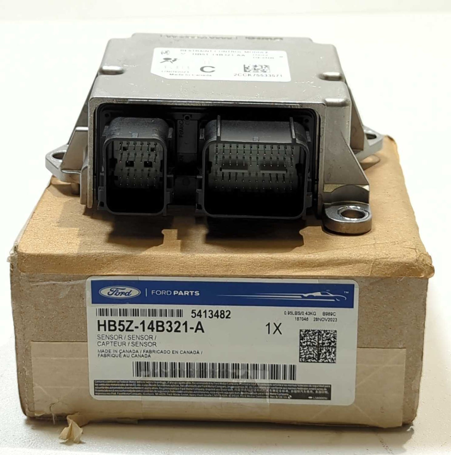 New OEM genuine Ford Airbag Control Module HB5Z-14B321-A SRS ECU new in box 2017 2018 2019 Explorer