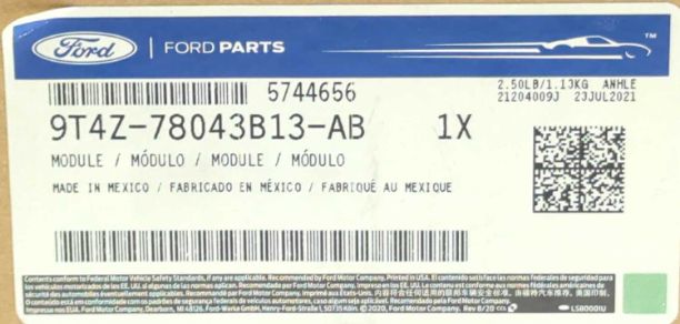 New OEM Genuine Ford Airbag Air Bag LH Driver Left Stone 2007-2010 Edge 9T4Z-78043B13-AB new in box
