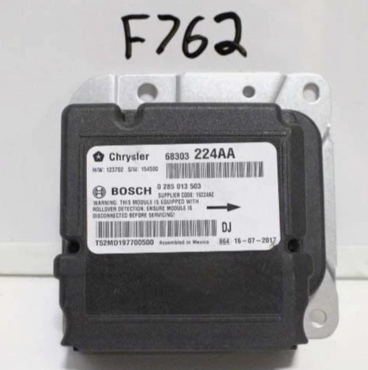New OEM genuine Mopar Airbag Air Bag Control Module 2014-2018 Ram 2500 4 door 68346749AB, 68346749AA, 68303224AA, 68234914AA, 68234914AB, 68263739AA, 68263739AB