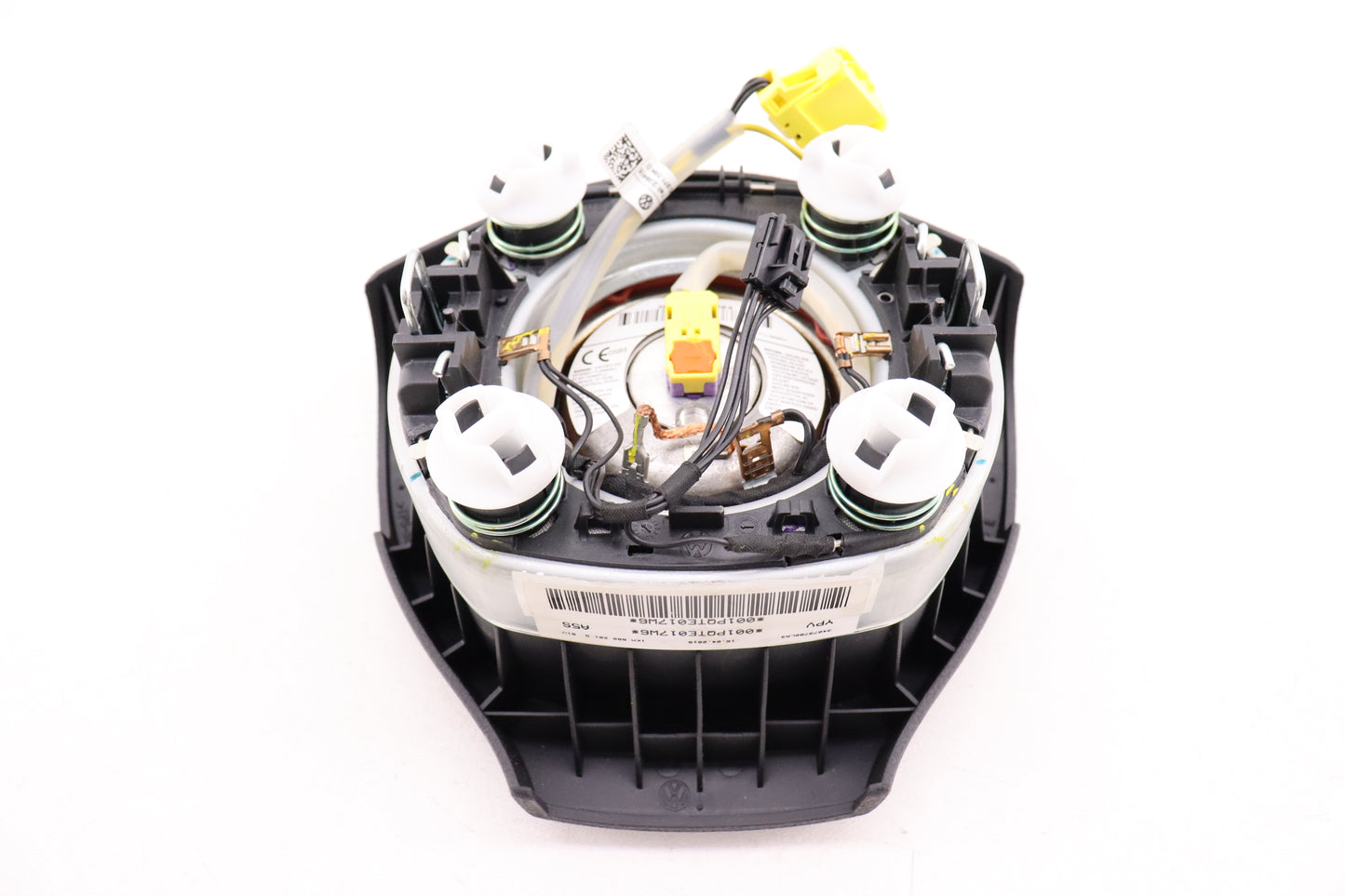 New OEM Genuine VW Drivers Airbag 2010-2014 Golf Jetta Golf GLI 3 spoke Steering Wheel Black 1K0880201G81U new in box