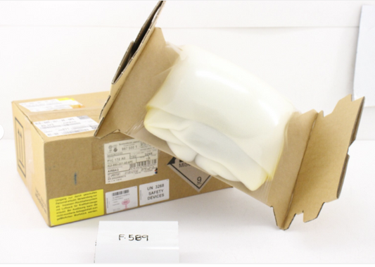 New OEM Genuine Audi Steering Wheel Air Bag 2011-2015 Q7 black 4L0-880-201-AE-6PS