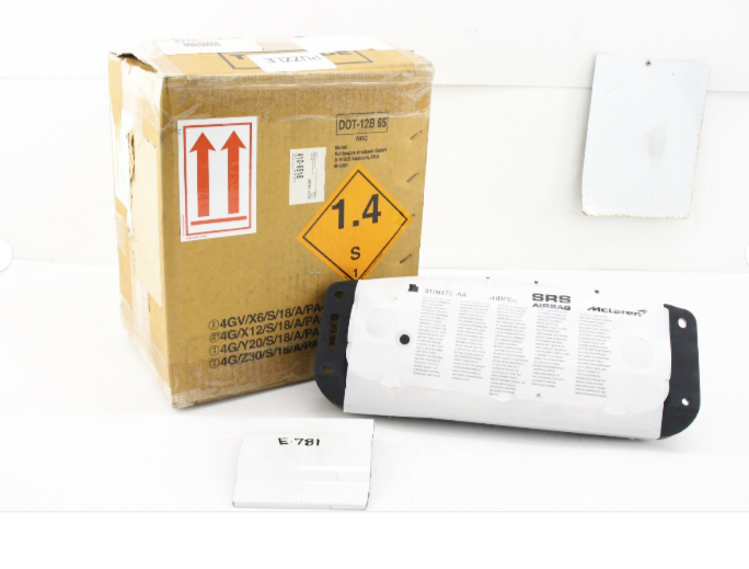 New OEM genuine McLaren RH Passenger Dash Airbag Module 2011-2026 MP4-12C 650S 675LT 570S 570GT 540C 600LT 620R 720S 750S 765LT GT ARTUA 13NA253CP NEW IN BOX!