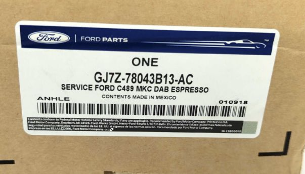 New OEM Genuine Ford RH Passenger Dash Airbag FL3Z-15044A74-A 2015-2017 F-150