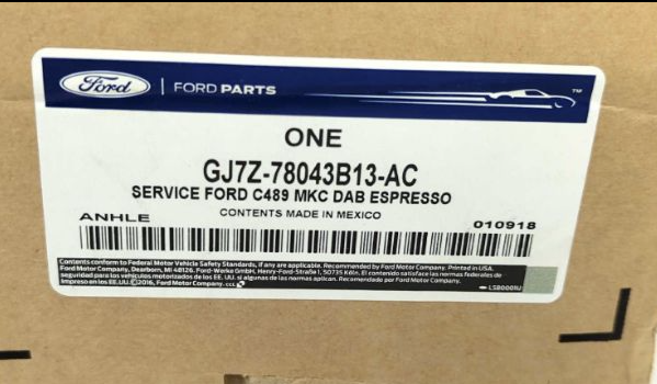 New Genuine Ford OEM Driver Steering Wheel Airbag 2015-2019 Lincoln MKC Espresso Brown GJ7Z-78043B13-AF -AE -AD -AC