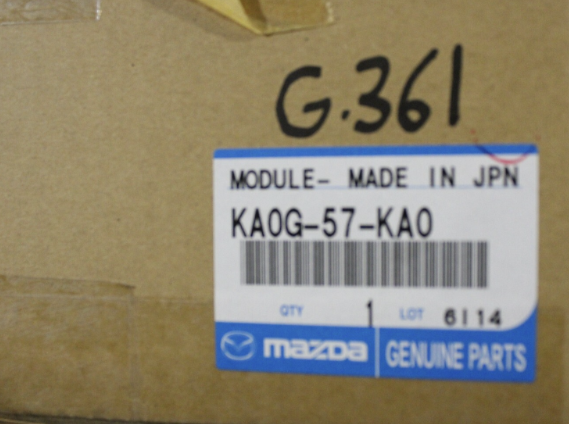 New OEM Genuine Mazda RH Passenger Seat Airbag Right 2013-2016 CX-5 KA0G57KA0 new in box